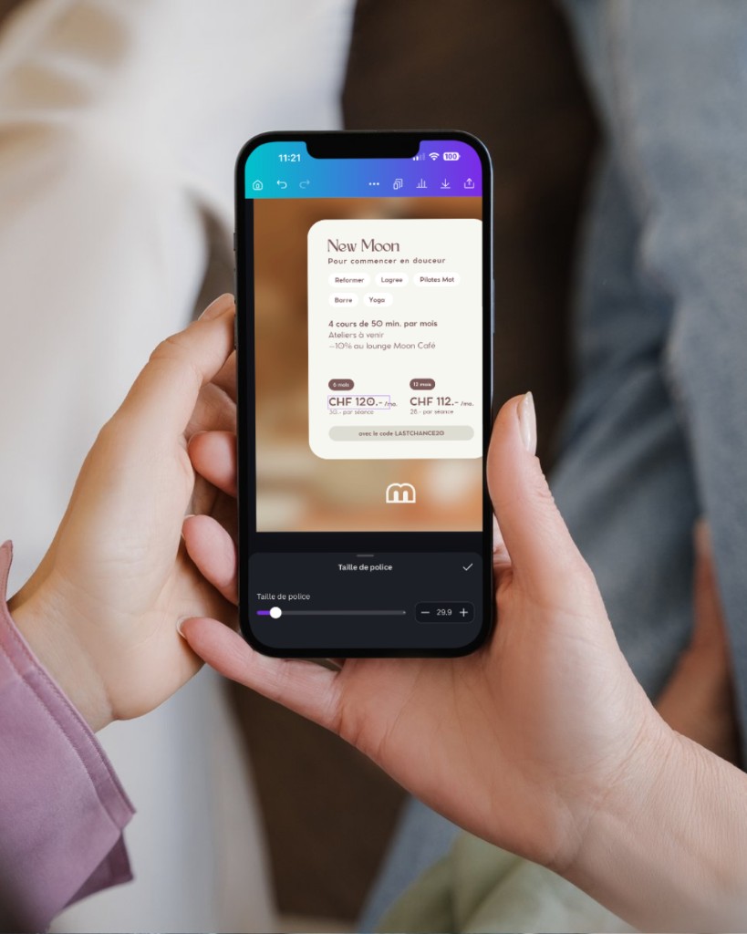 Instagram story and post templates